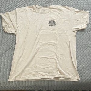 Cream Britton MFG Co shirt XL
